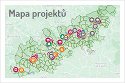Mapa projektů